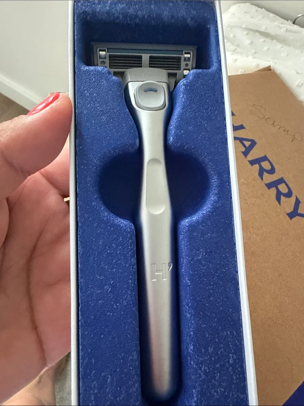 Harrys Men’s Shaving Kit – Blue